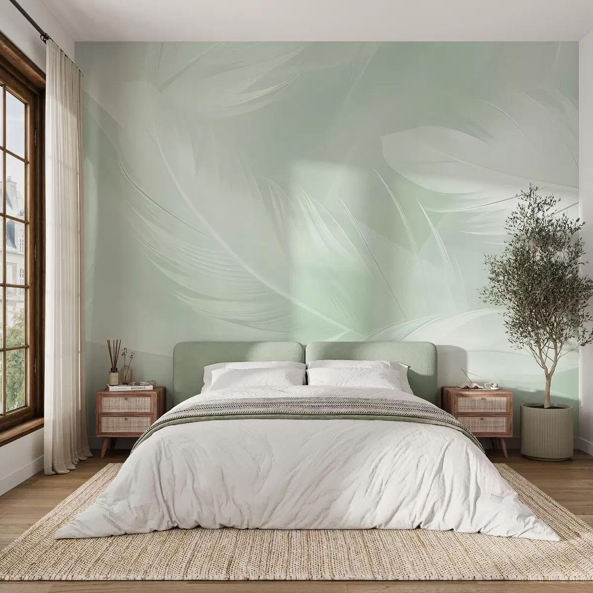wall murals Feathers w04182