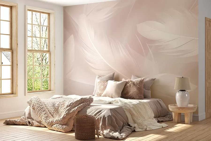 wall murals Feathers w04182v1