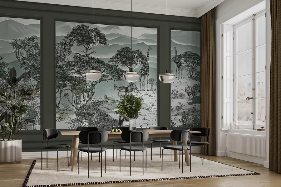 wall murals African Animals w09230v1