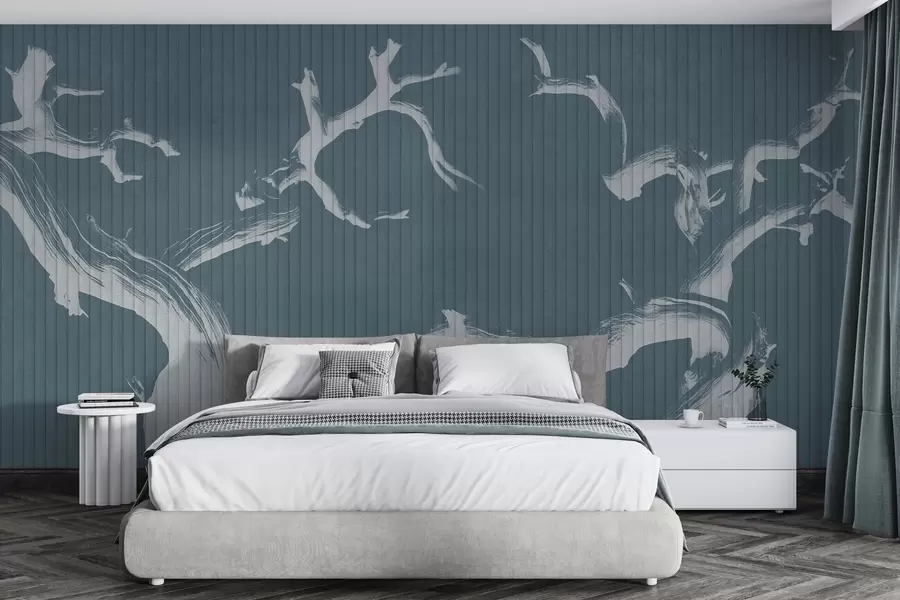 wall murals Graceful Tree Silhouettes w04131v2