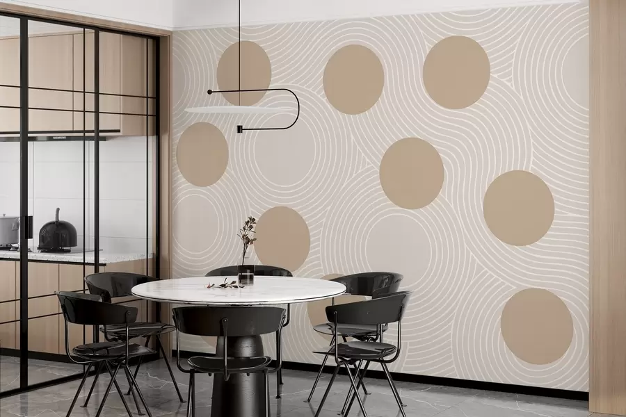 wall murals Geometric Harmony w04185
