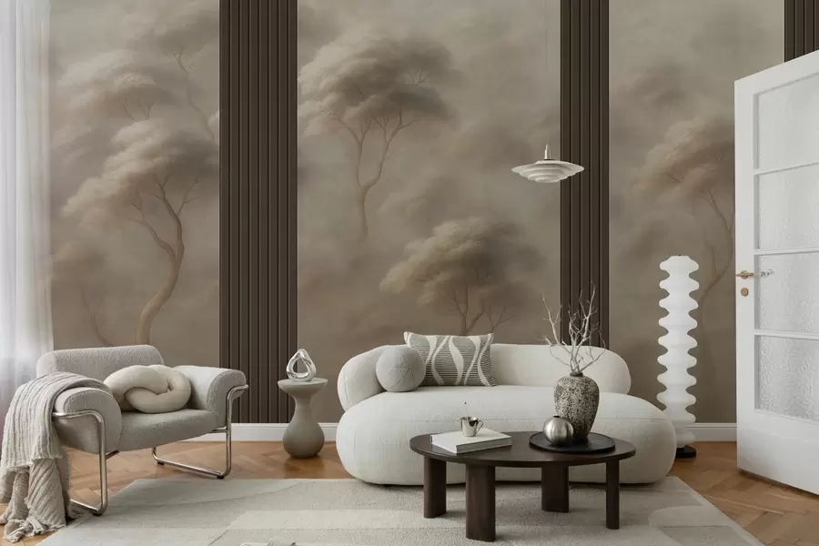 wall murals Forest Meets Panel Art w04187