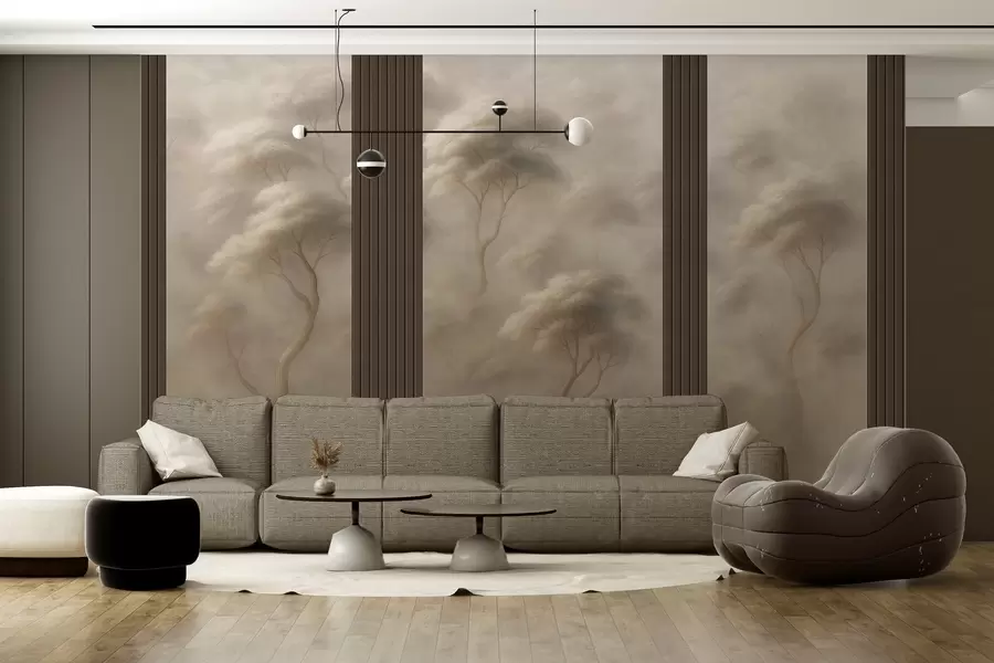 wall murals Forest Meets Panel Art w04187