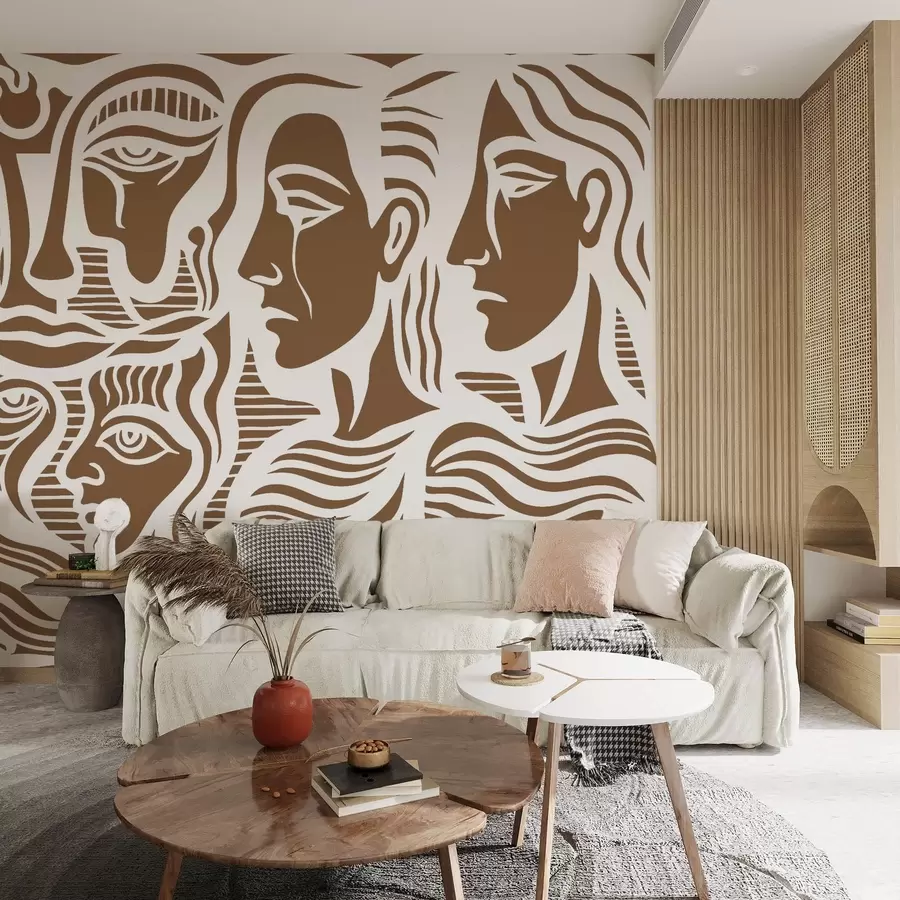 wall murals Abstract Anatomy w04191v1