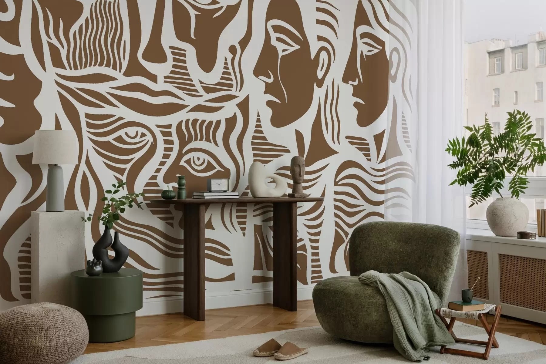 wall murals Abstract Anatomy w04191v1