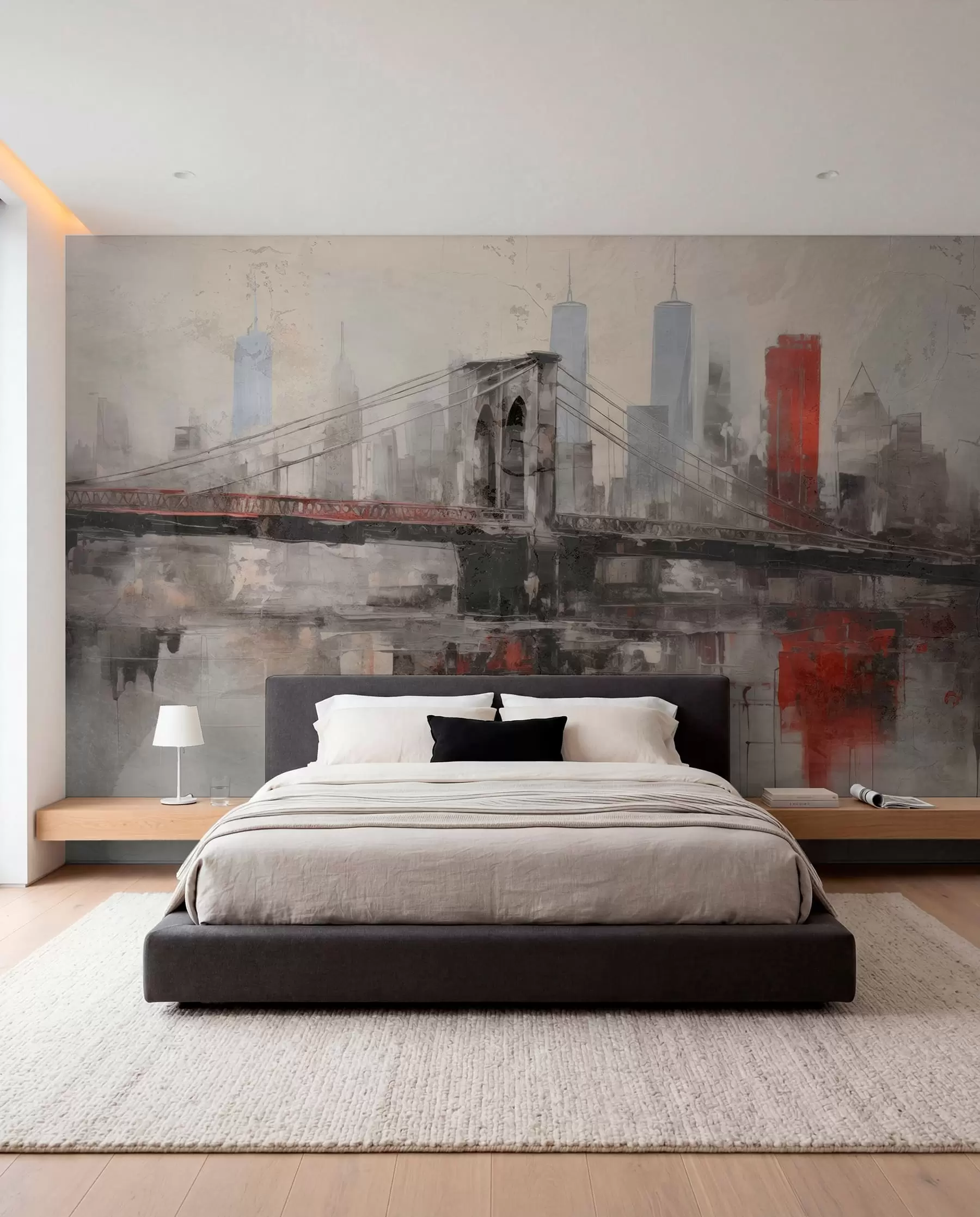 wall murals Urban Loftscape w04192