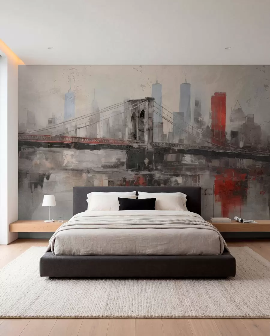 wall murals Urban Loftscape w04192