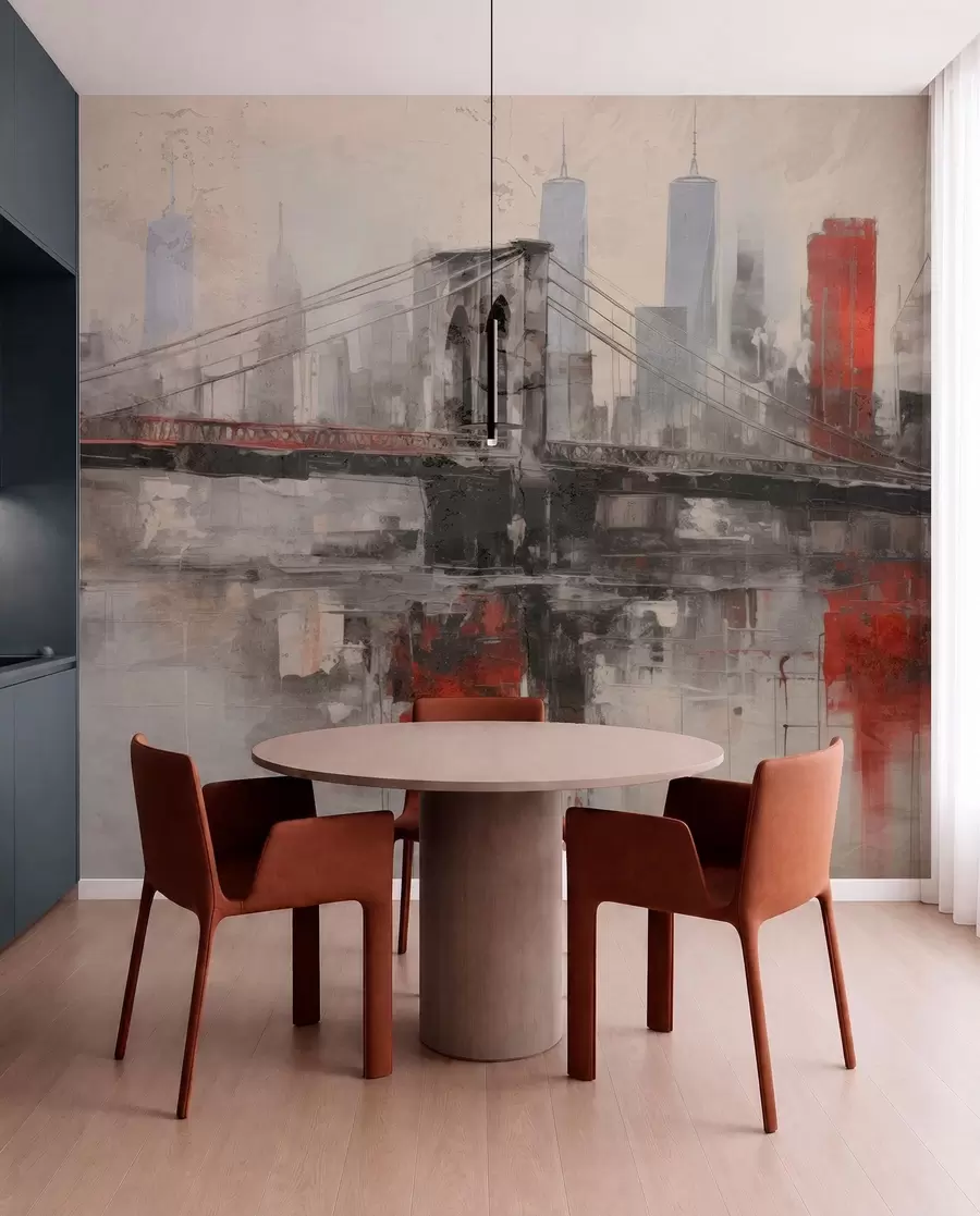 wall murals Urban Loftscape w04192