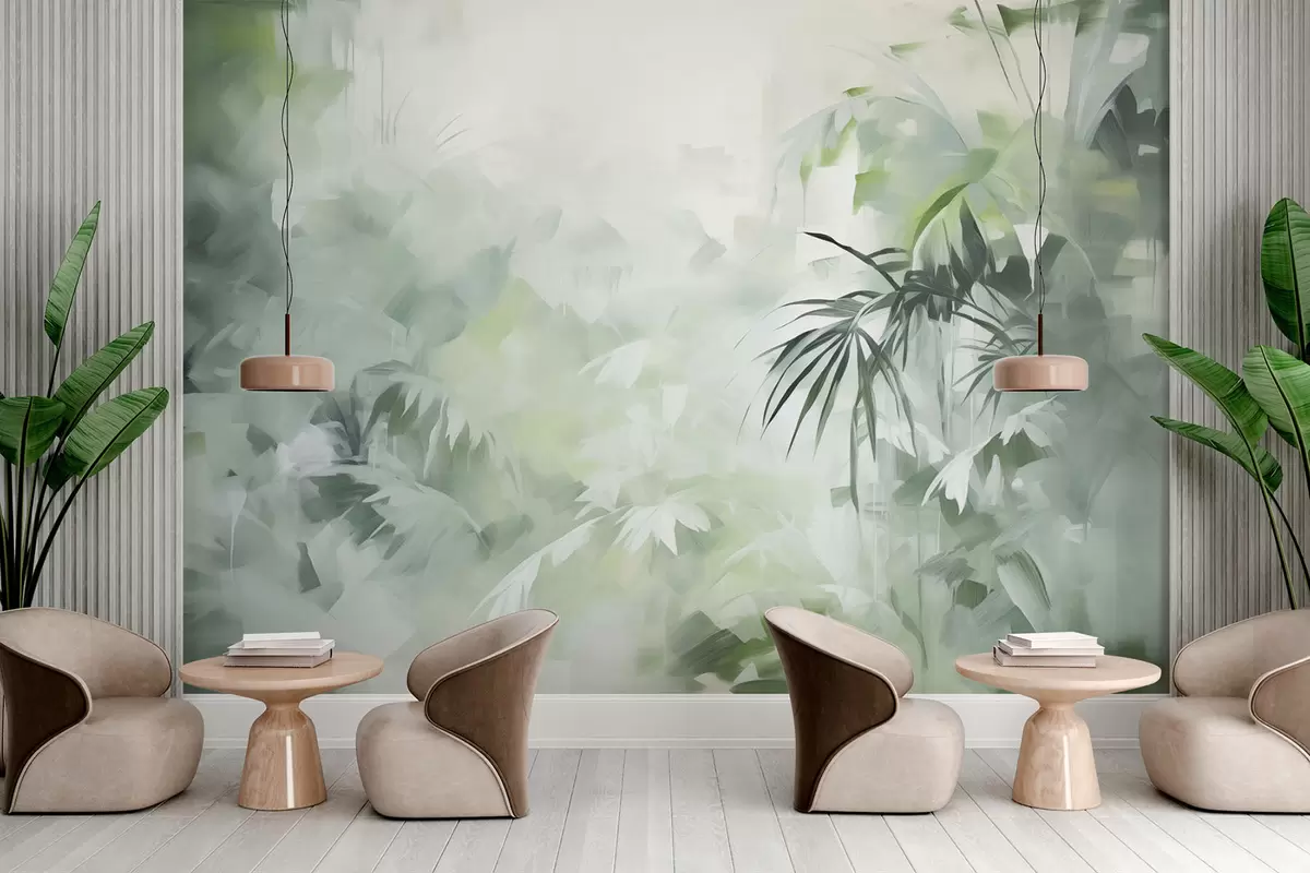 wall murals Jungle imitation painting w04265