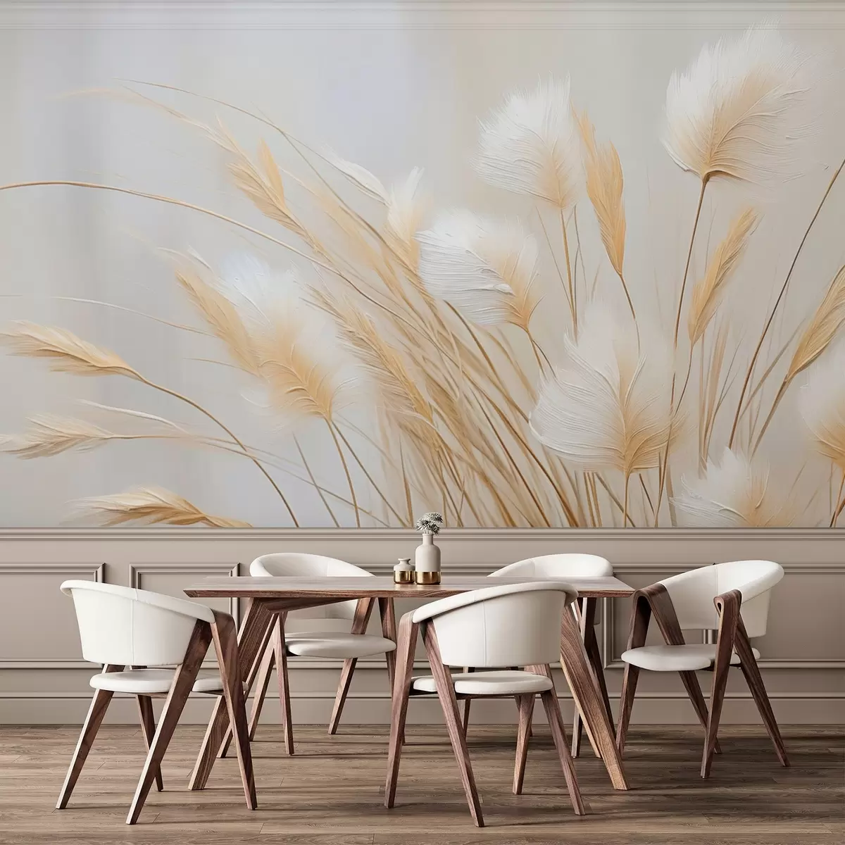 wall murals Pampas spikelets imitation painting w04266