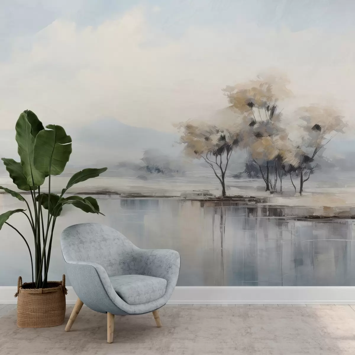 wall murals Horizon serenity w04250