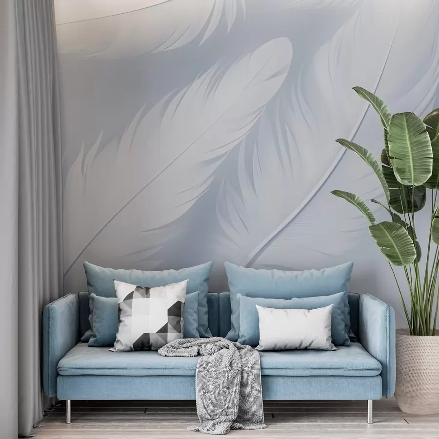 wall murals Feathers w04273v2