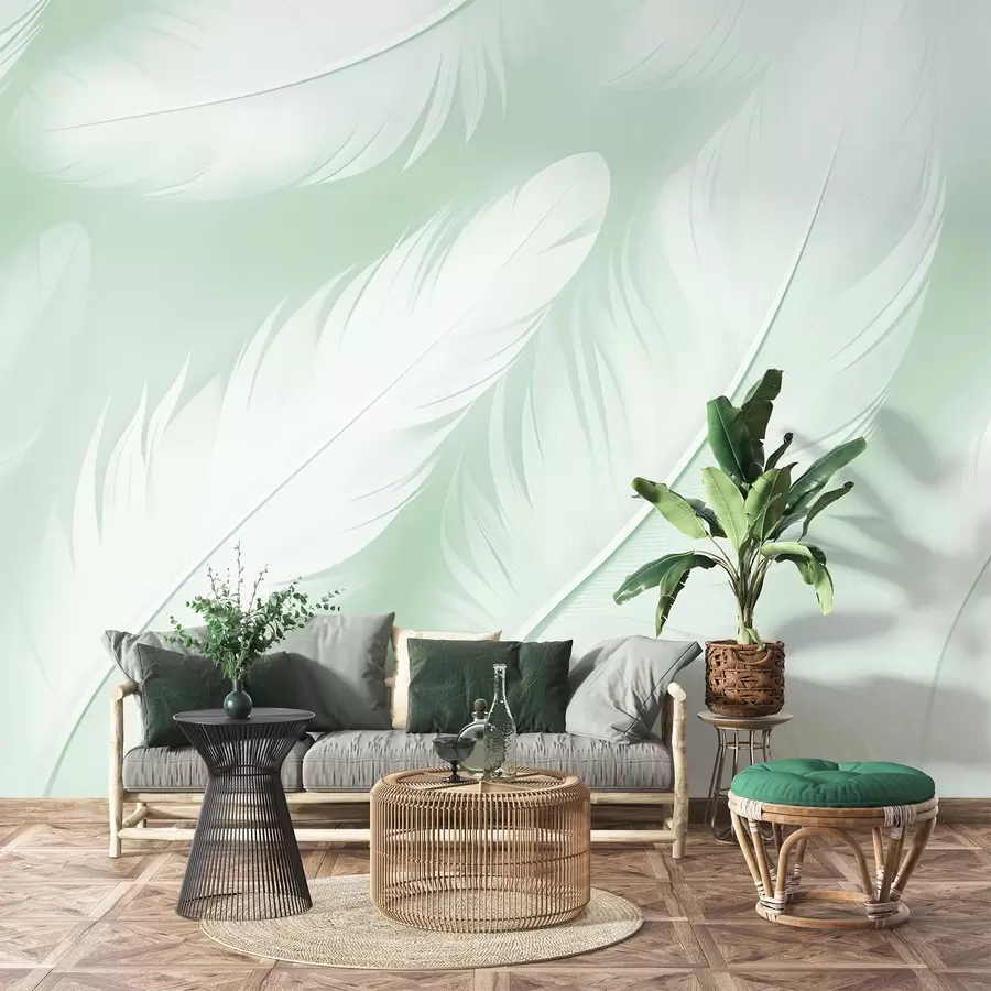 wall murals Feathers w04273v3