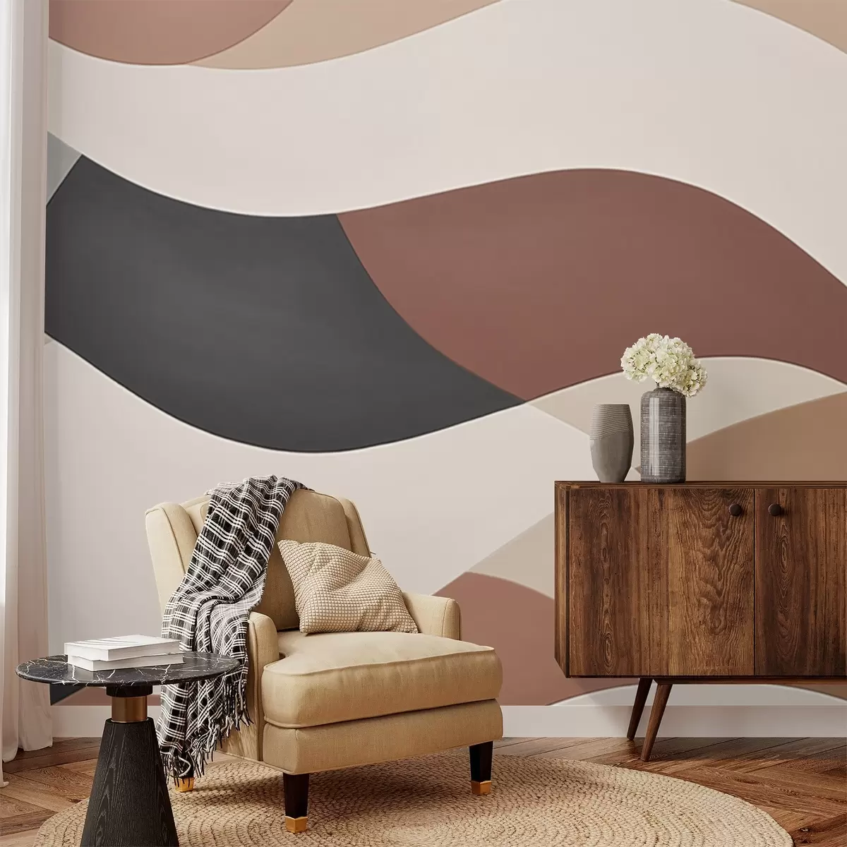 wall murals Abstraction w04275