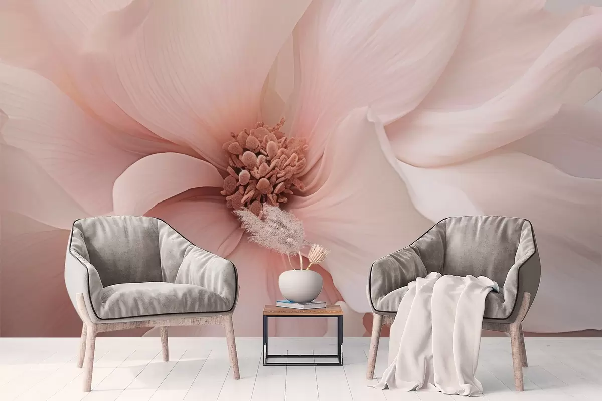wall murals Large flower petals w04301