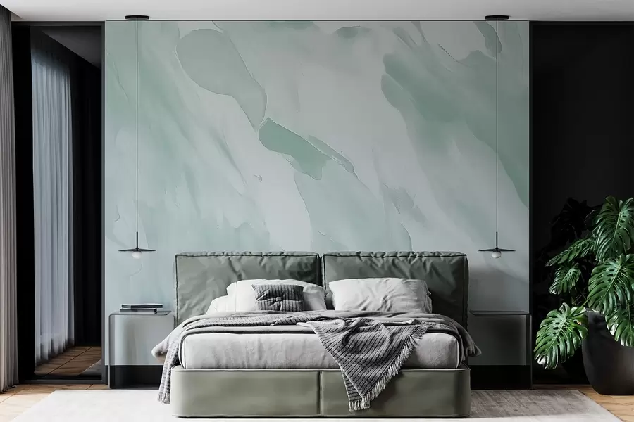 wall murals Brushstrokes on an abstract background with imitation of a worn texture w04287v3