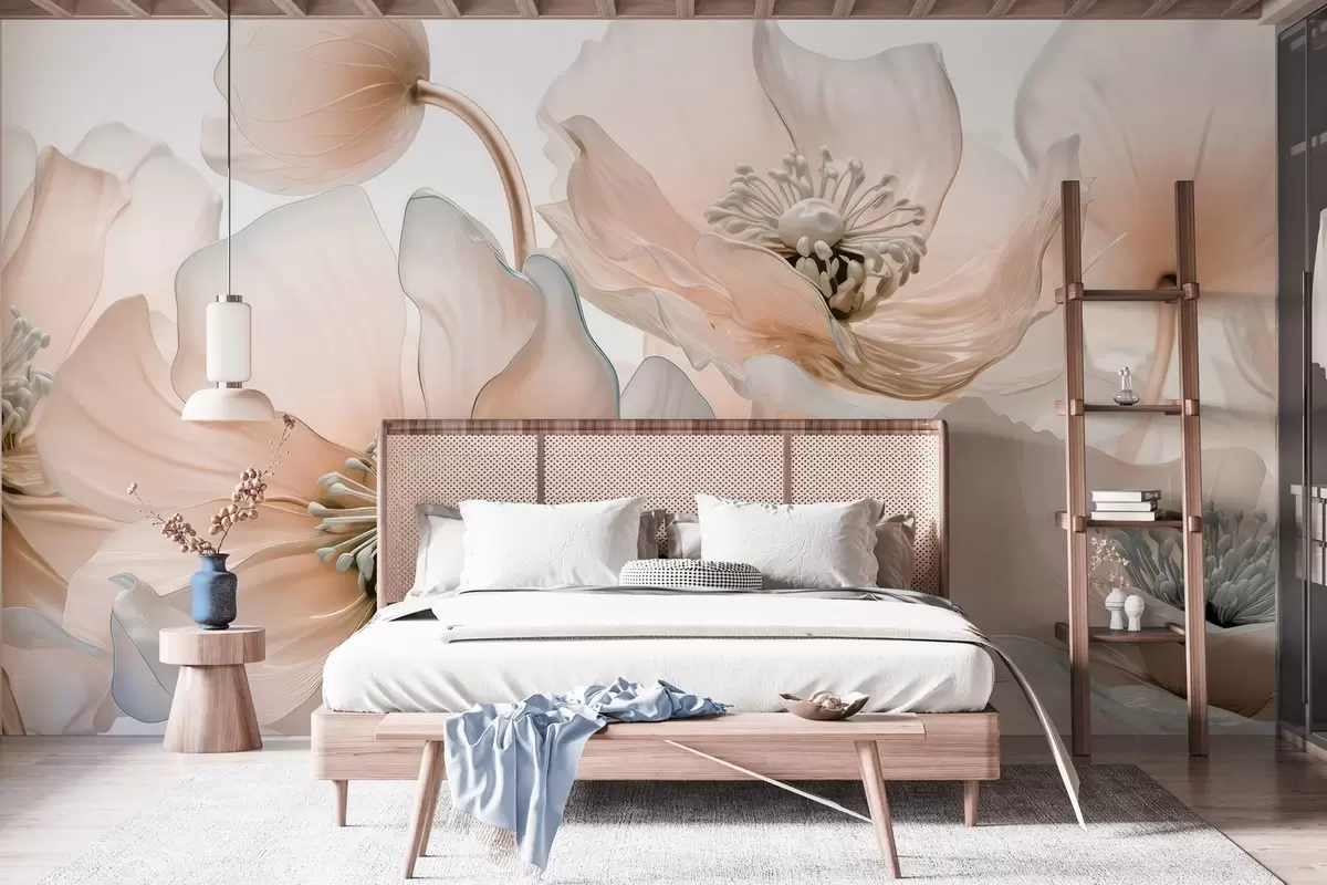wall murals Aerial flora w04328v1