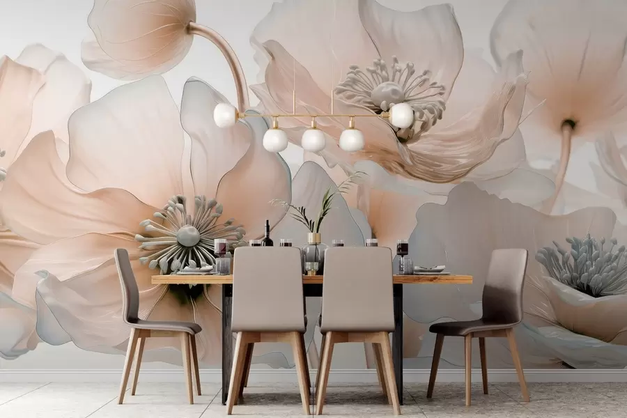 wall murals Aerial flora w04328v1