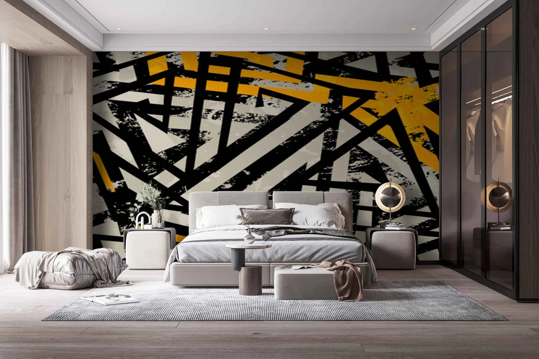 wall murals Native T-Graffiti u71795