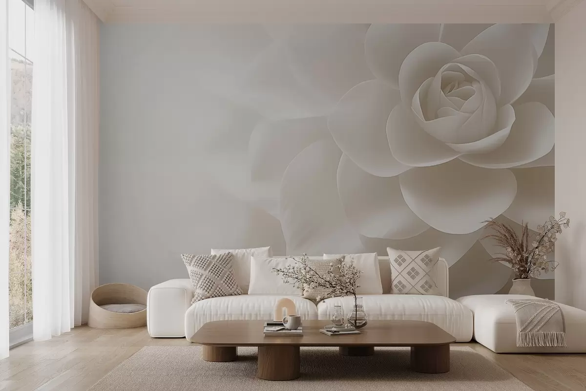 wall murals Large flower w04335