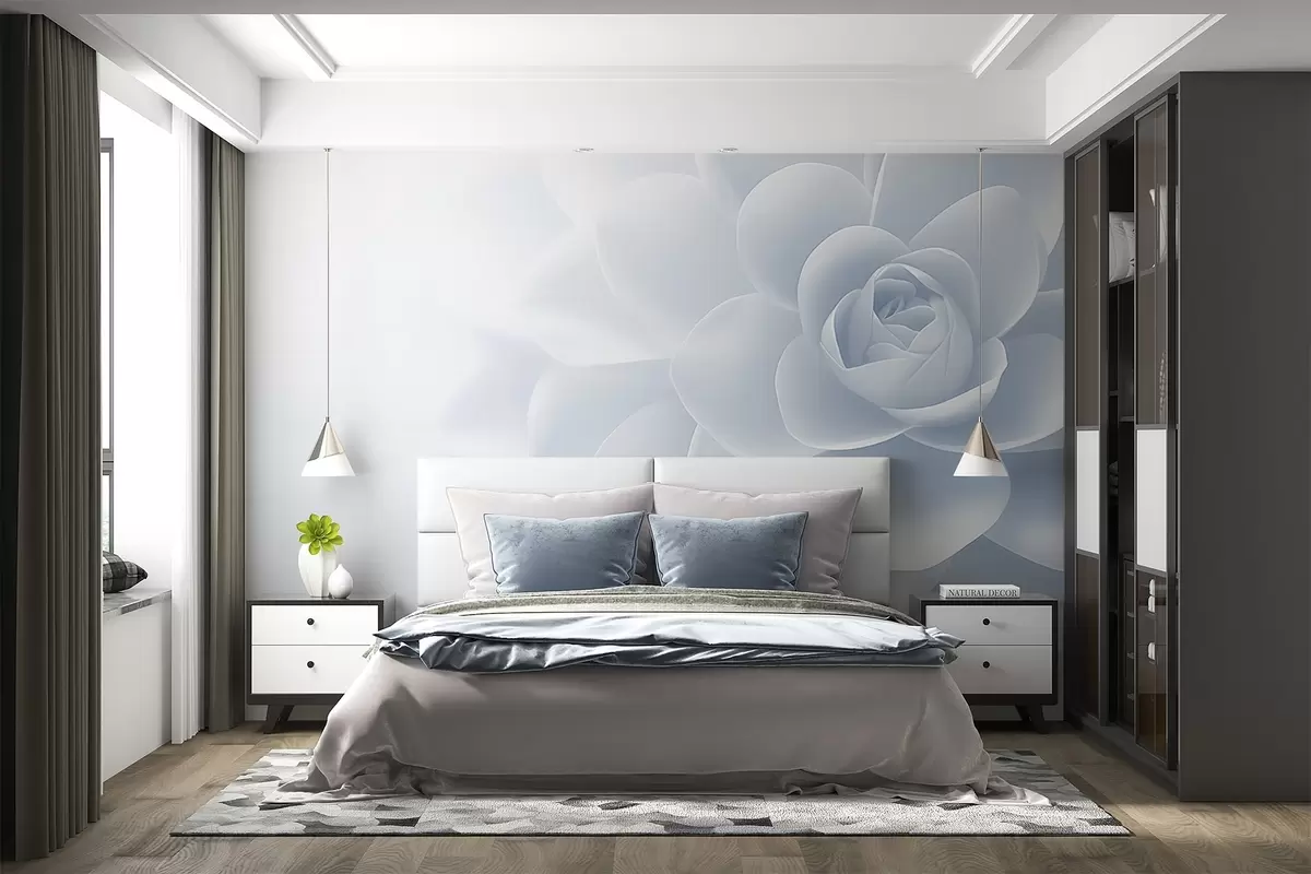 wall murals Large flower w04335v1