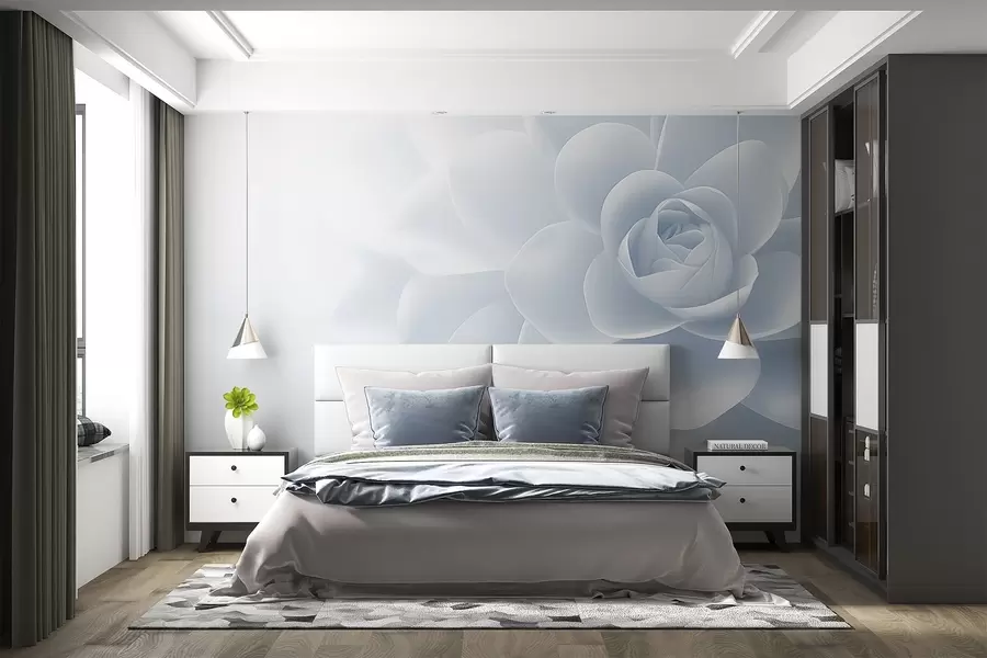 wall murals Large flower w04335v1