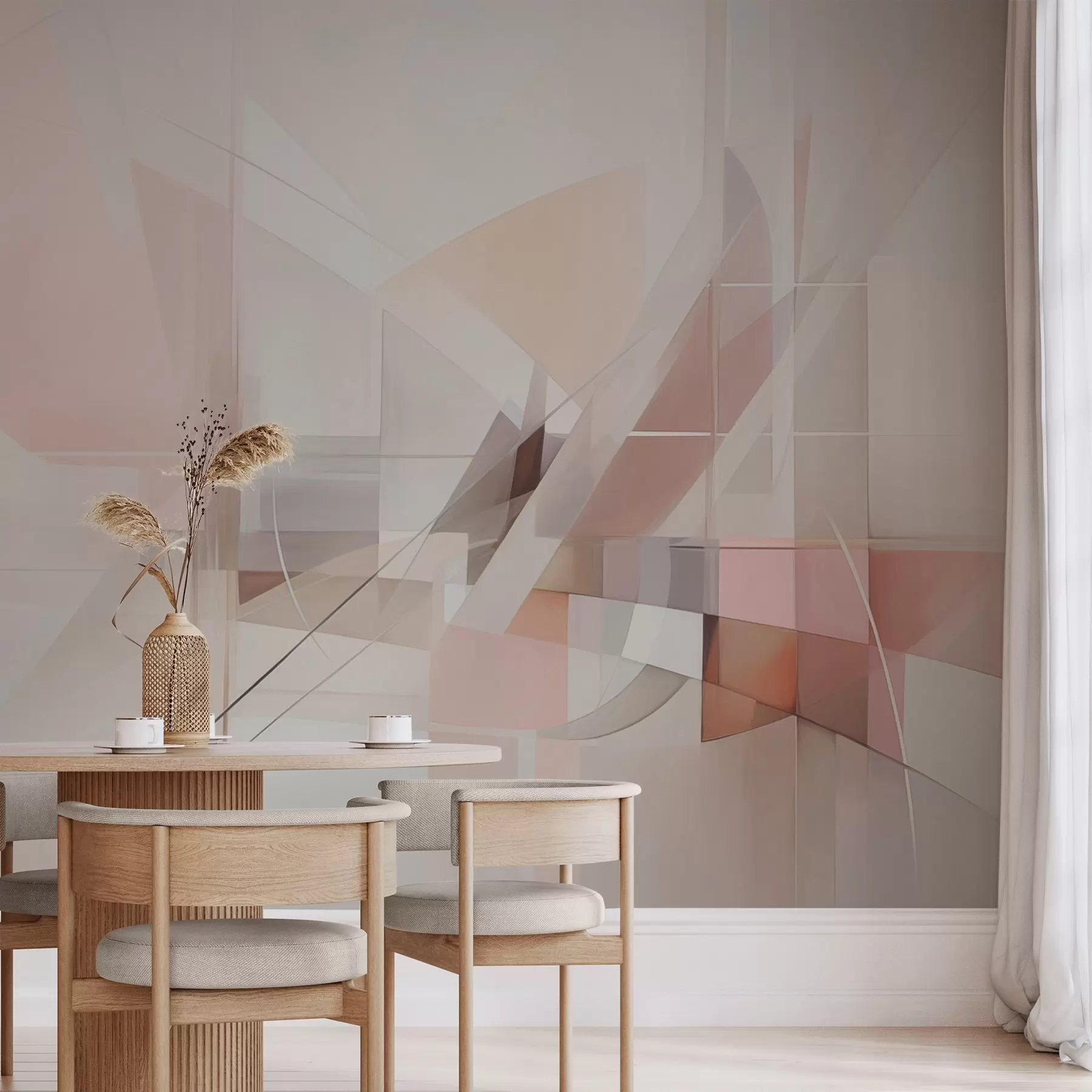 wall murals Abstract geometry w04380