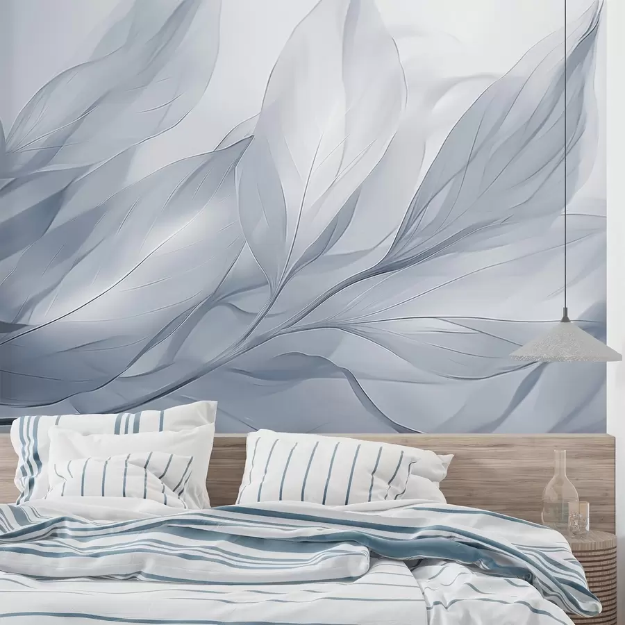 wall murals Transparent leaves w04376v1