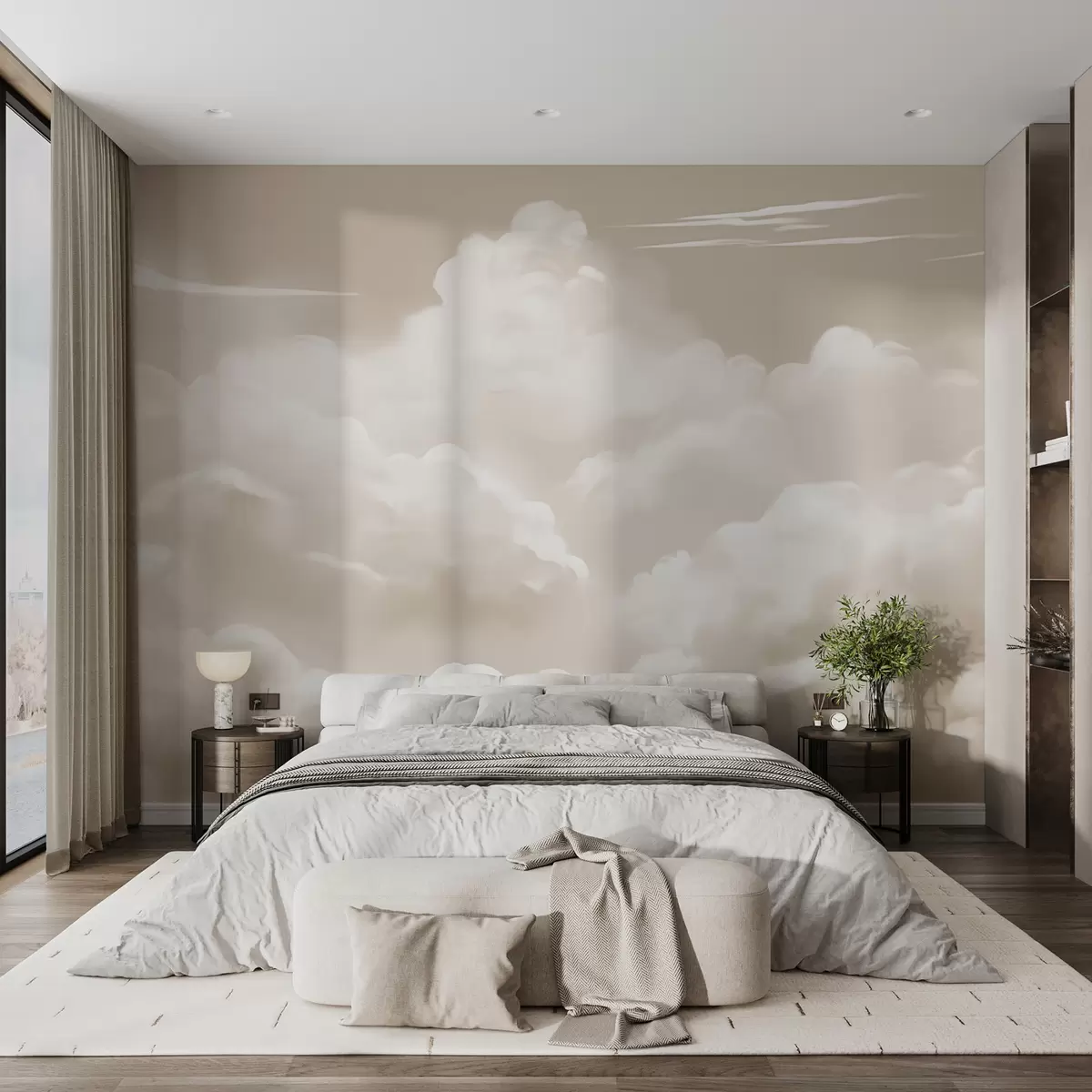 wall murals Clouds w04406v1