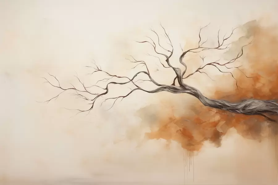 wall murals Tree branch w04449