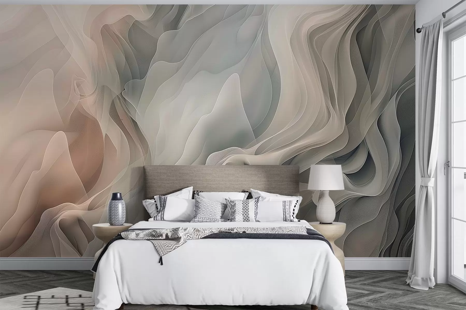 wall murals Abstract waves w04450