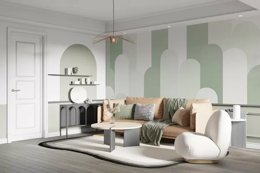 wall murals Arches w04475v2