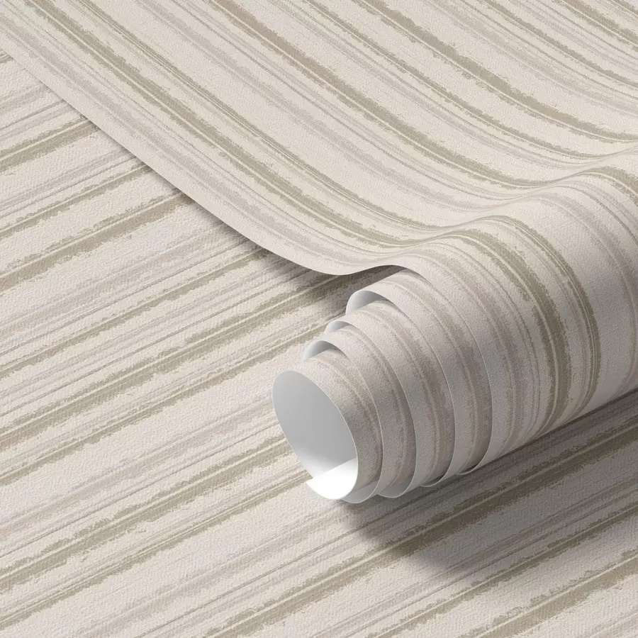 wall murals Thin stripes in light beige tones a00549