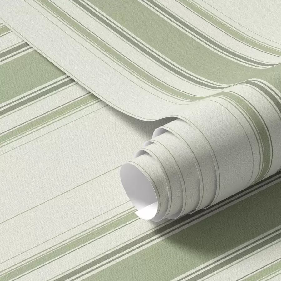 wall murals Light background with dark green accent stripes a00562