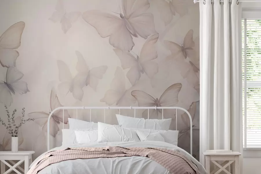 wall murals Butterflies w04534v1