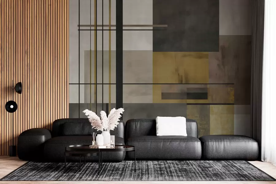 wall murals abstract geometry w04502