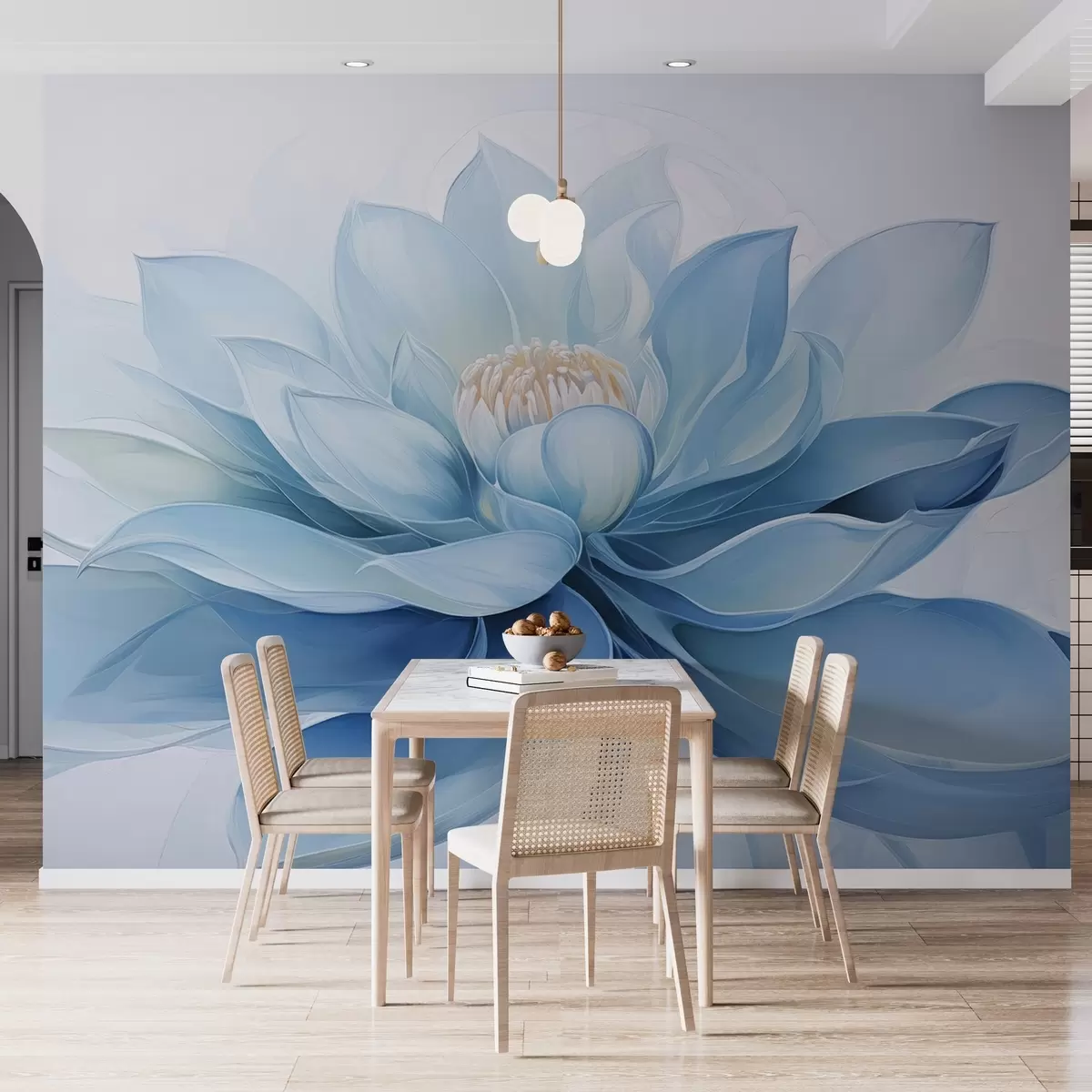 wall murals Mystery of the flower w04563