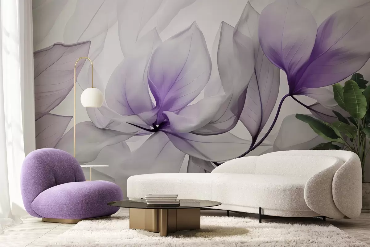 wall murals Magic of petals w04566v1