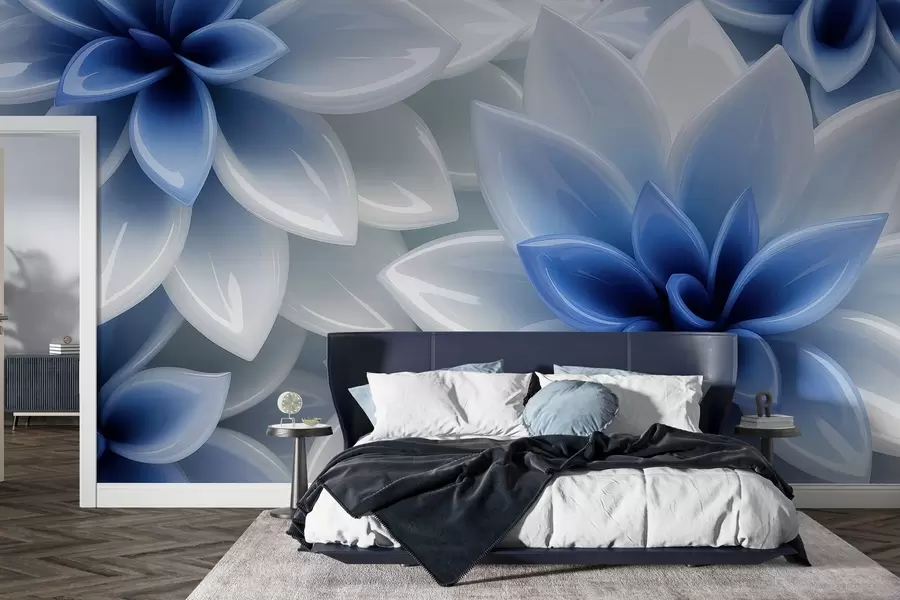 wall murals Floral symphony w04571v1