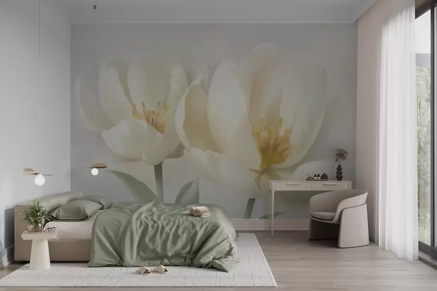 wall murals Flowers in bloom w04652