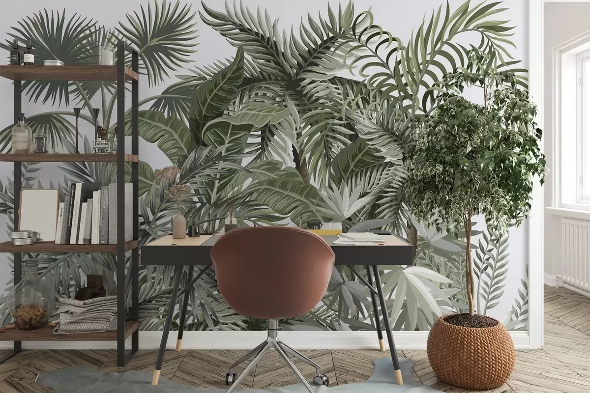 wall murals Jungle w04646