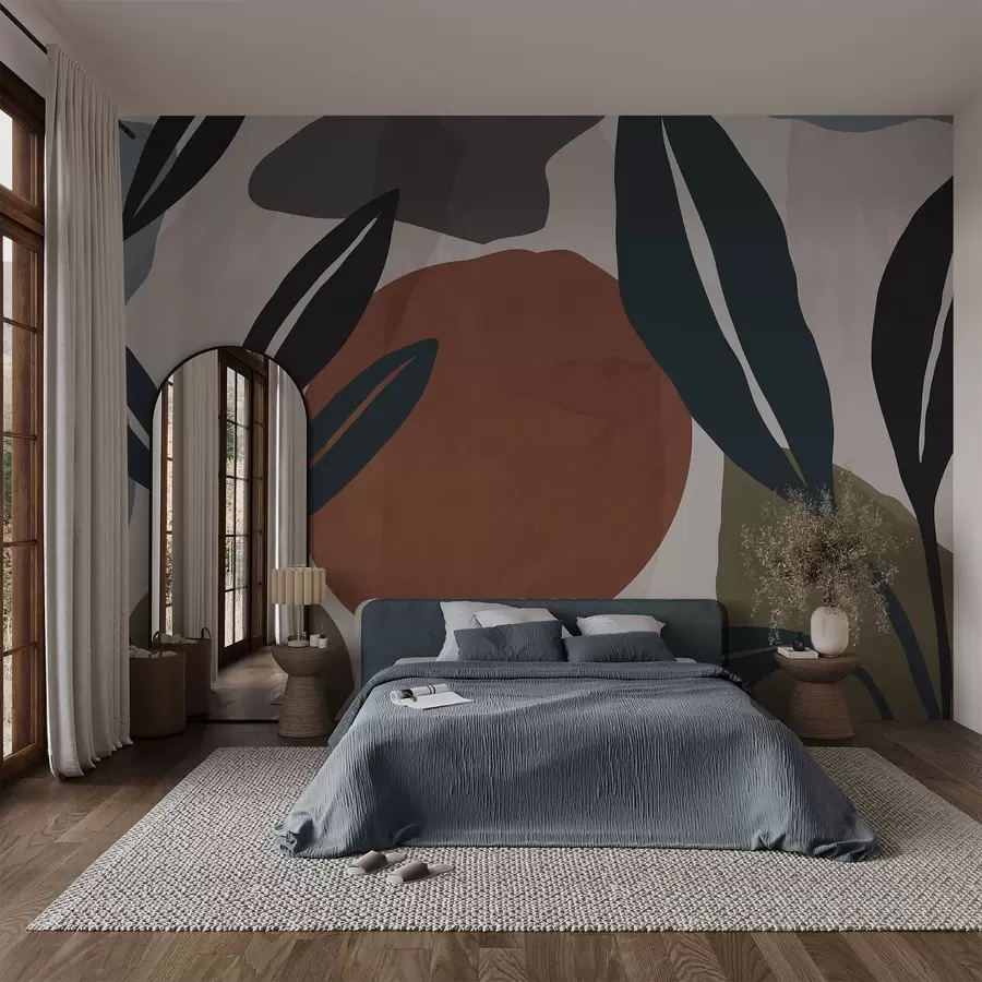 wall murals Abstract Botanica w04592