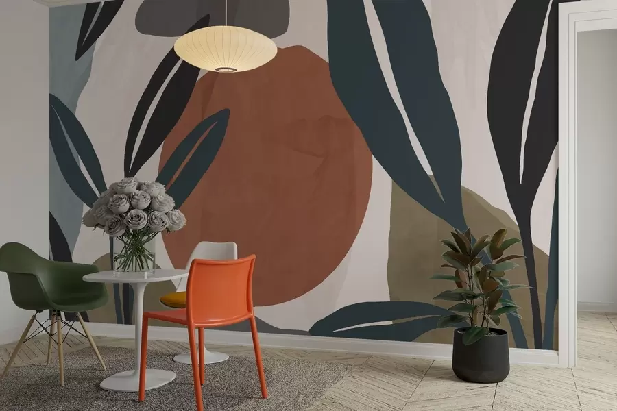 wall murals Abstract Botanica w04592