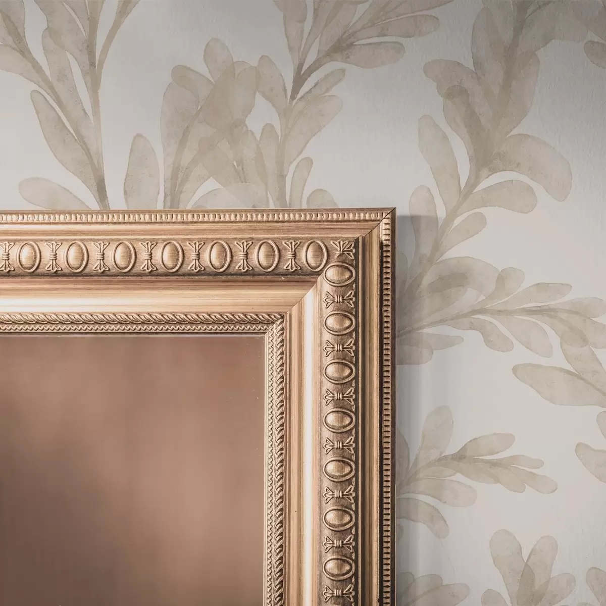 Wallpaper Watercolor beige branches, soft botanical motif a00617