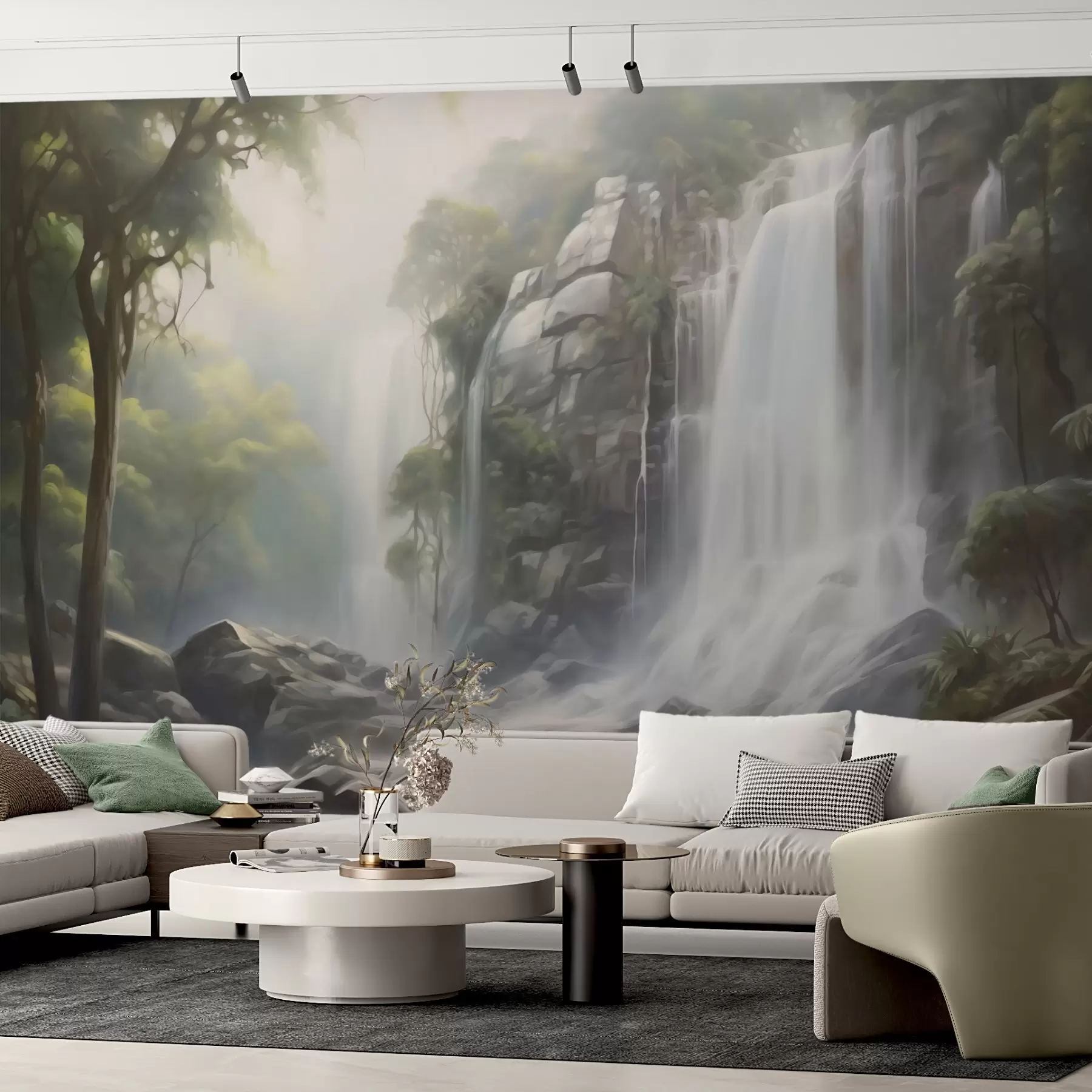 wall murals Waterfall w04721