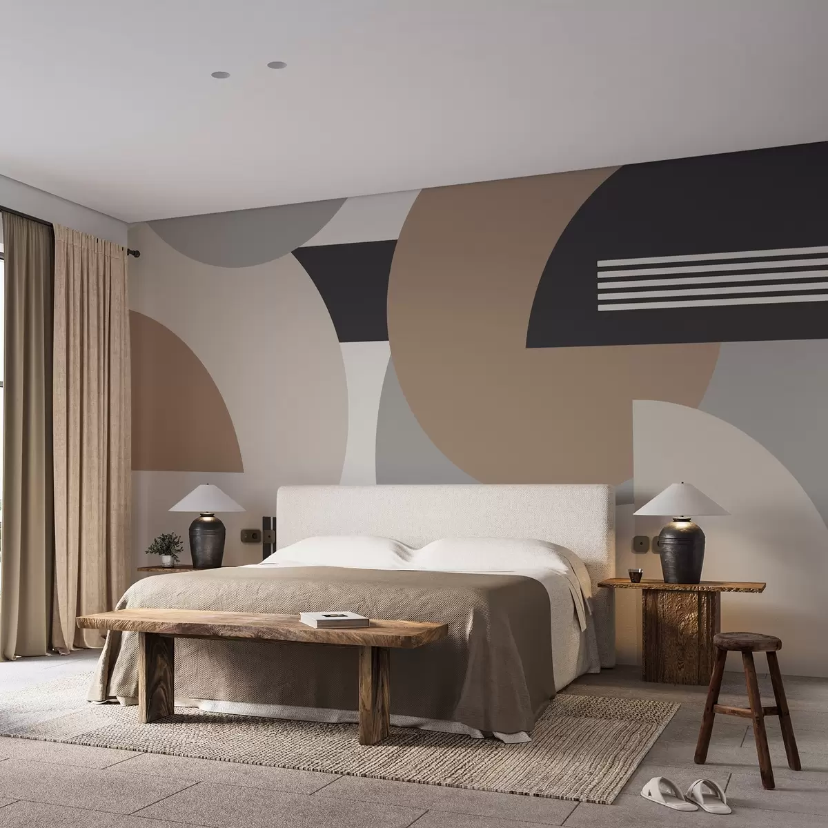 wall murals Geometric abstraction w04687