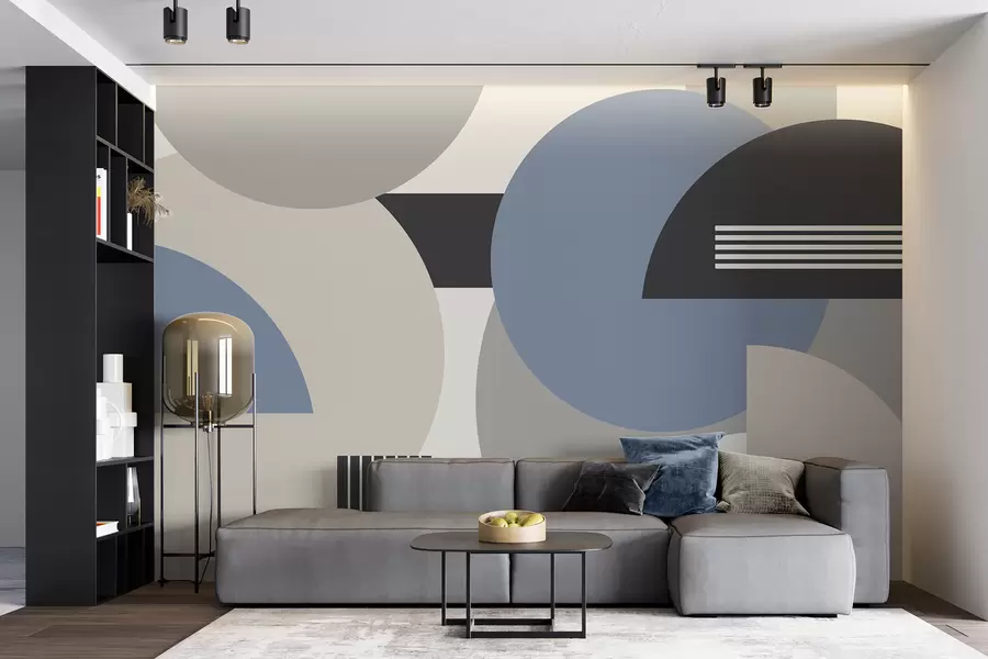 wall murals Geometric abstraction w04687v1