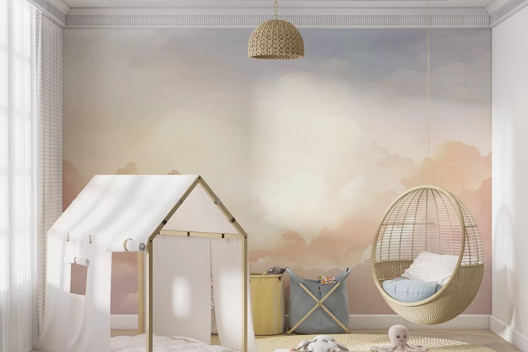 wall murals Clouds w04744