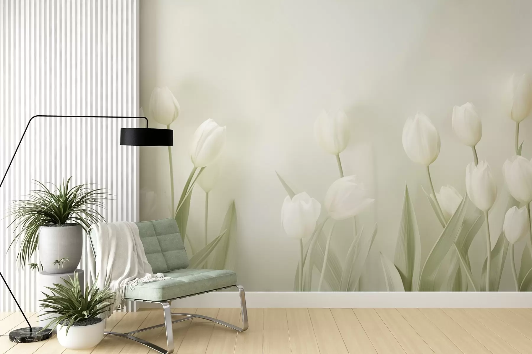 wall murals Tulips w04796