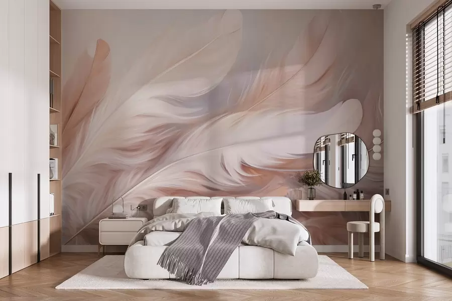 wall murals Feathers w04775